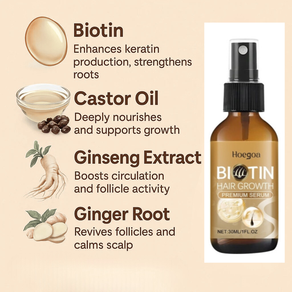 Biotin Hair Oil Serum